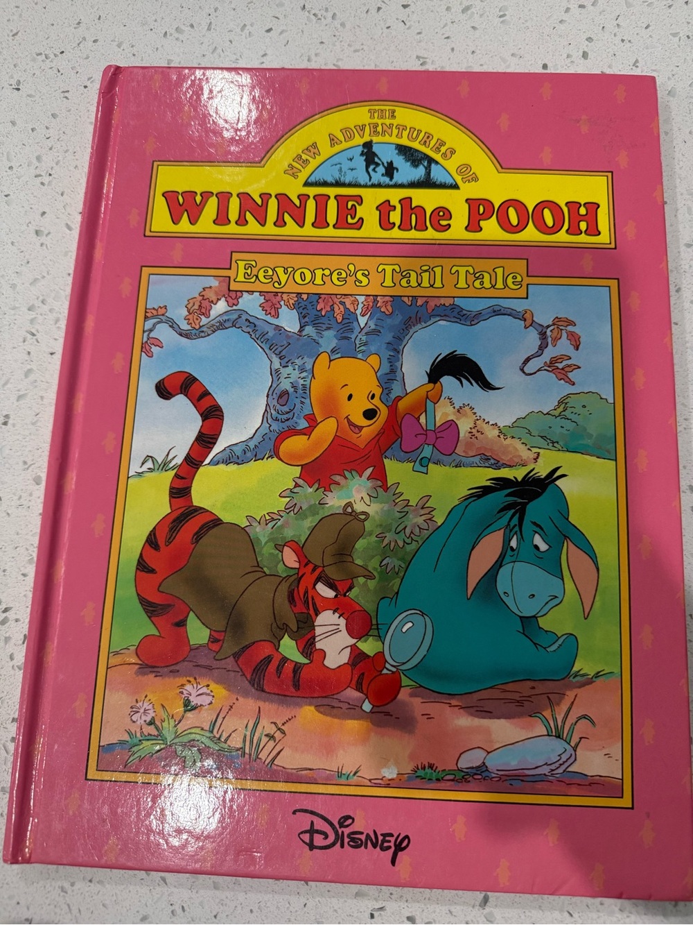Winnie the Pooh Eeyore’s Tail Tale Hardcover Children’s Book